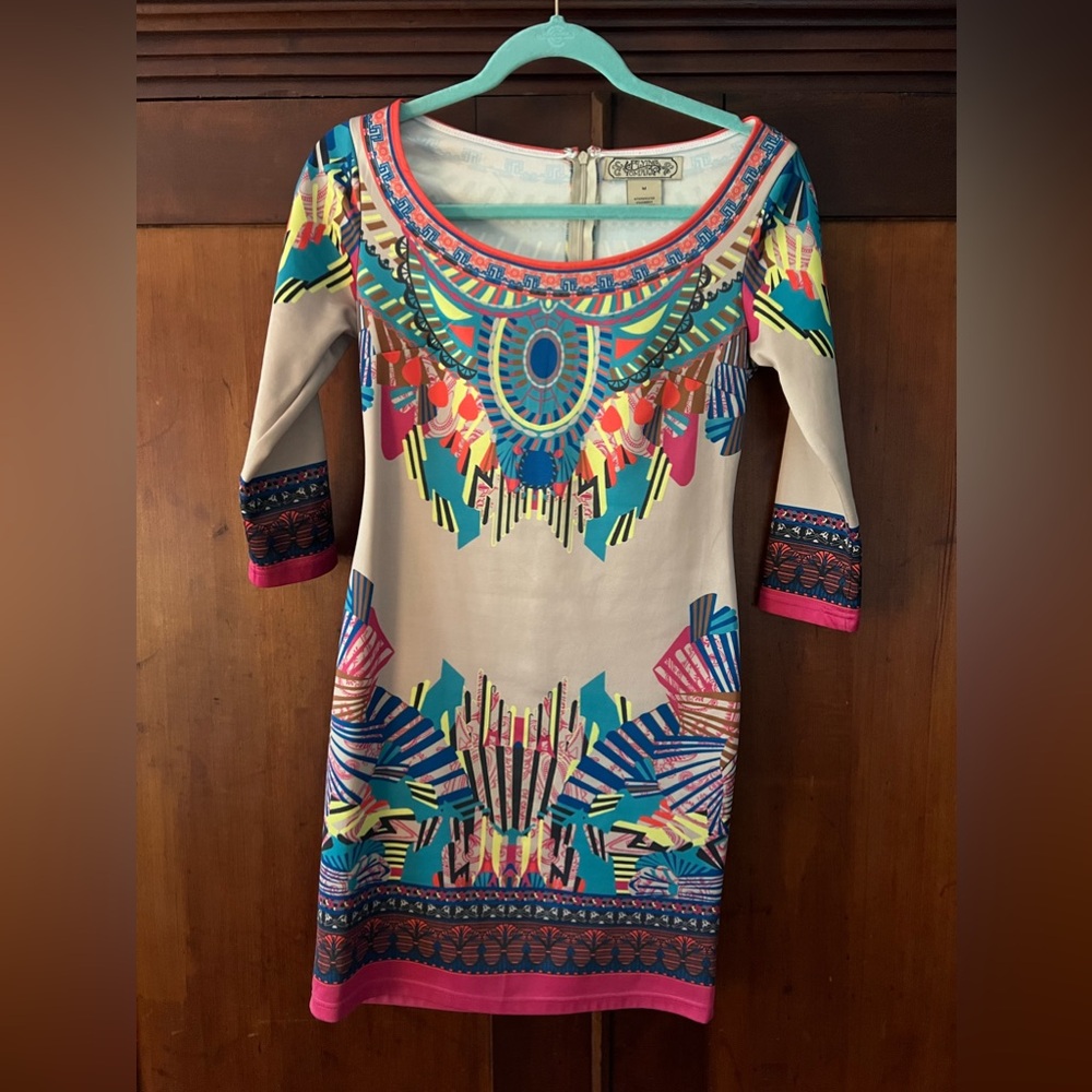 Women’s Flying Tomato Long Sleeved Mini Dress-Size M